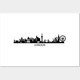 London Skyline Posters and Art